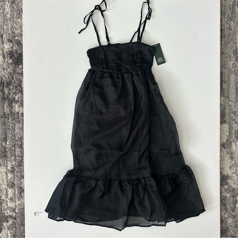Wild Fable Women's Organza MIDI Babydoll Dress Size XXS
